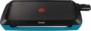 Tefal CB661412 Vrijstaand 2000W Zwart, Blauw elektrische grillplaat