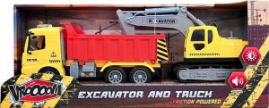 VROOM - Truck en graafmachine