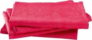 Christian Lacroix - Set van 4 servetten - Fuchsia - 50 x 50