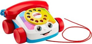 Fisher-Price Peutertelefoon - Met Trektouw - Speelgoedtelefoon
