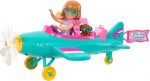 Barbie Chelsea Beroepenpop Speelset - Piloot - Met barniepop en vliegtuig