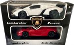 Lamborghini Veneno 1:24 - Modelauto - Geel en Lamborghini Sesto Elemento 1:24 Modelauto Zwart - Dual pack - Cadeautip!