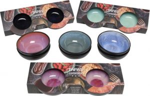 Schaaltje | S/2 | 12X4Cm | Reactive | Glaze | 2 Stuks