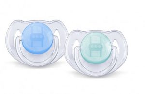 Philips AVENT Classic-fopspeen SCF170/22 - GROEN/BLAUW - 6 tot 18m