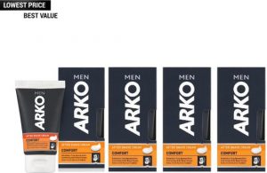Arko Men Maximum Comfort After Shave Gezicht CrÃ¨me Bundel - 4 x 50 ml