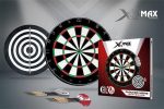 XQ MAX Dartbord - 2cm dik - met 2 sets stalen darts