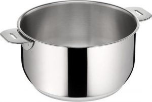 Lagostina Salvaspazio Roestvrijstaal Steelpan - 14 cm - 1.2L