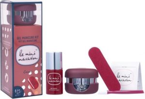 Le Mini Macaron Cassis Gel Manicure Kit - 3-in-1 Manicure Kit - Cassis