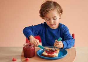 Mepal Mio â€“ Kinderbestekset 3 â€“delig â€“ bestaat uit een mes, vork en lepel â€“ Nijntje explore - Ideaal voor peuters en kleuters â€“ kinderbestek