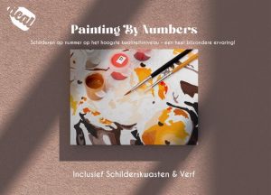 Deal Diamond Painting Schilderen Op Nummer Voor Volwassenen Inclusief Lijst, Canvas, Schilderskwasten & Verf – 40 x 50 cm - Flowers