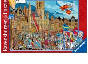 Ravensburger puzzel fleroux Brussel - Legpuzzel - 925 stukjes