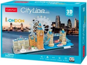 Cubic Fun Puzzel City Line London 3D