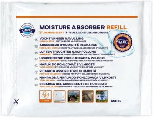 Limpro Vochtvanger navulling - jasmijn - Pearls - extra absorberend - 450 gram