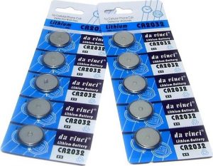 T&E Lithium Knoopcel Batterij CR2032 - 20 Strips