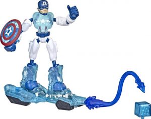 Marvel Avengers Bend and Flex Captain America Ice Mission - Speelfiguur 15cm
