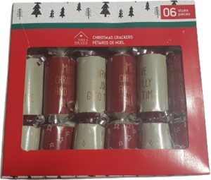 Christmas Crackers - Party Crackers - Mini Kerstmis Spel - Kerstspel - Wie ben ik - Kerst Musthave - Bordeaux / Groen - Set van 6