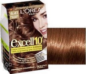 Loreal Paris Ecellence 10 - Donker Koper Asblond - 6.41