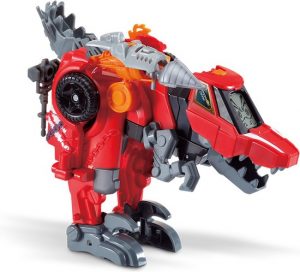 VTech Switch & Go Dinos - Vinz Velociraptor - Kinder Speelgoed Dinosaurus - Interactief Robot Speelfiguur - Vanaf 4 Jaar en ouder