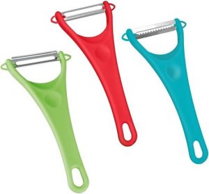 Metaltex Dunschillerset Vruchten/tomaat/julienne Rvs 3-delig