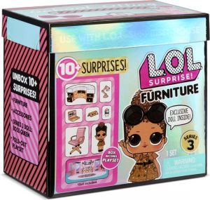 L.O.L. Surprise Furniture - Schoolkantoor met Boss Queen - Serie 3