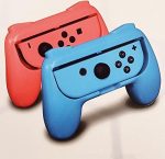 Core Audio Hoogwaardig Siliconen Grip Cover Geschikt Voor Nintento Switch Controller - Blauw/Roze