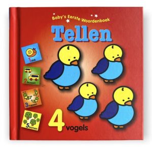 Babyâ€™s Eerste Woordebboek - Tellen - 37 paginaâ€™s - Babyboekje