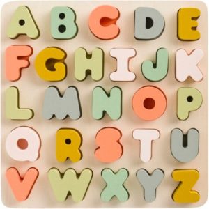 Playing Kids Houten Alfabetpuzzel - 3+