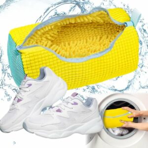 Maxenza Waszak - Wasnet Voor Schoenen - Delicaat Wasgoed - Schoenenwaszak - Met Rits En Hangende Ring - 39 x 19 cm