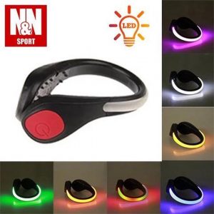 N&N Sport LED Schoenclips Verlichting 100% Waterdicht - Rood