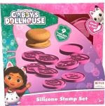 Gabbyâ€™s Dollhouse - Siliconen Stempel Set - Geschikt voor Koekjes, Zand of boetseerklei - 3+