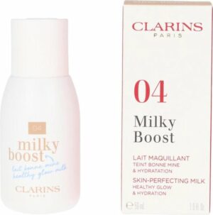 Clarins Milky Boost Foundation - 04 Milky Auburn - 50 ml
