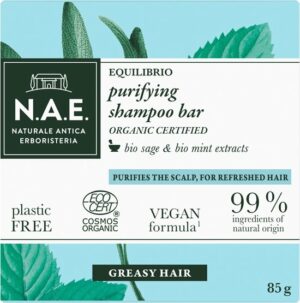 N.A.E. Shampoo Bar Zuiverend - 85 gram
