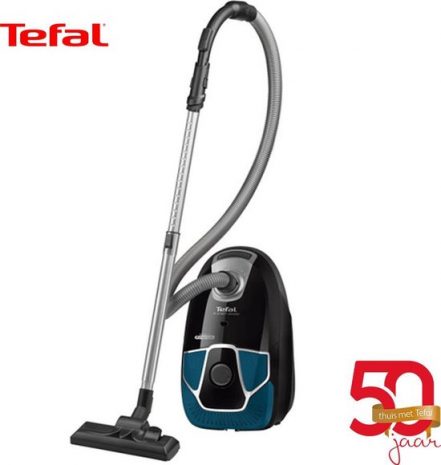 Tefal X-trem Power Stofzuiger Met Zak - TW6851 EA - Black & Hip jungle