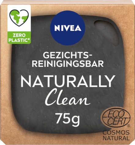 NIVEA Naturally Clean Face Bar Zuiverende Scrub 75 gr