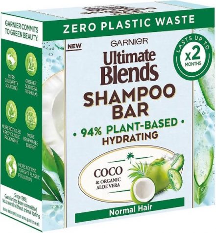 GARNIER ULTRA DOUX - LOVING BLENDS - KOKOS & ALOE VERA - VEGAN - SILICONENVRIJ - ZONDER CONSERVEER MIDDELEN - SHAMPOO BAR - SHAMPOO ZEEP - VOORDEEL - 1 X 60GRAM