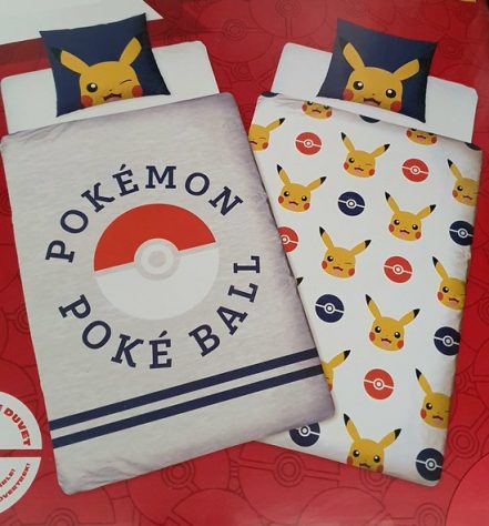 Pokemon-Dekbed-140x200-Dubbelzijdig-Dekbedovertrek-Kussenhoes