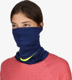 Nike Dri-FIT Winter Warrior Nekwarmer Nekwarmer - Unisex - blauw - licht groen
