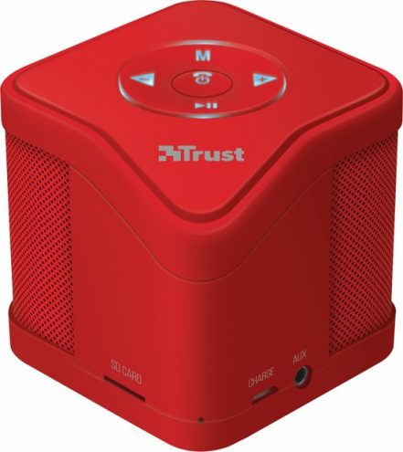 Trust Urban Muzo Draadloos Oplaadbaar Speaker - Rood