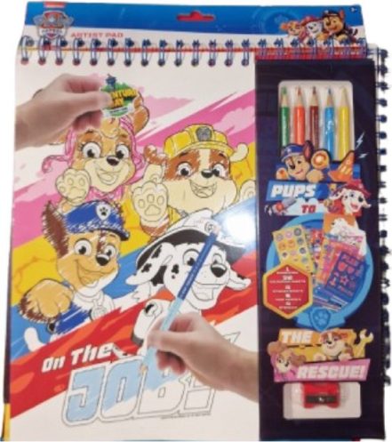 Paw Patrol Artist Pad kleurboek - Met 32 kleurplaten