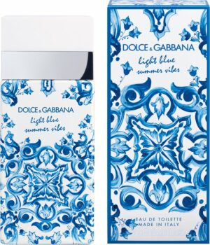 DOLCE & GABBANA - Light Blue Summer Vibes Eau de Toilette Limited Edition - 100 ml - Dames Eau de Toilette