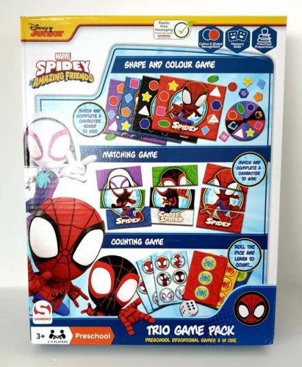 Spiderman Spidey 3 Spellen in 1