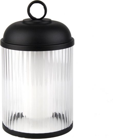 Inspire Canari USB Oplaadbaar LED Tentlamp Weerbestendige Buitenverlichting - 100lm - 4000K - Zwart - 27 x 15,3 cm