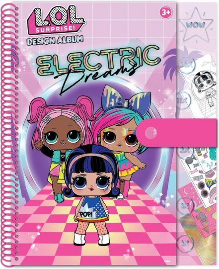 L.o.l. Surprise! Kleurboek A4 Meisjes Papier Roze/paars - 8718421303823