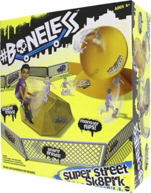 Boneless Super Street skatepark - Vingerboard - 29 delig