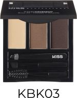 KISS New York Professional Top Brow Brow Kit - Brunette KBK03