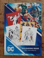DC Colouring Book â€» 75 Stickers Kleurboek
