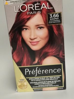 L'oreal Paris Preference Haarverf - 3.66 Budapest donkerrood