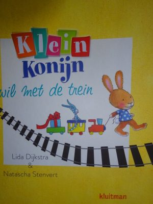 Klein konijn wil met de Trein XL Lida Dijkstra & Natascha Stenvert