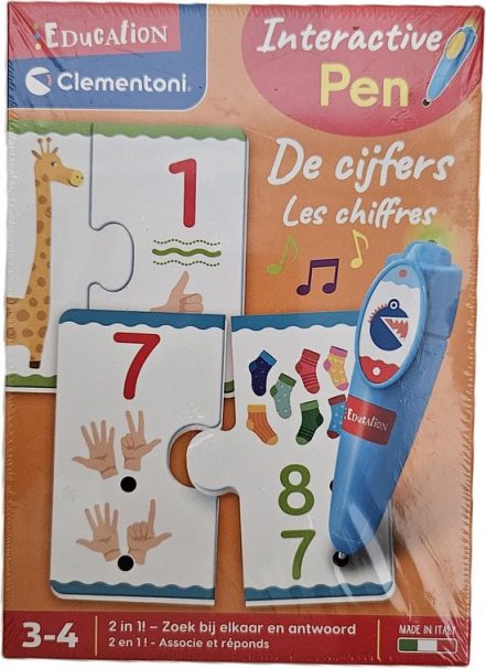 Clementoni interactieve pen de cijfers
