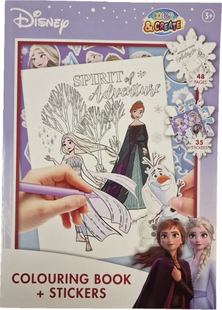 Kerst Kleurboek "Frozen" 48 Paginaâ€™s